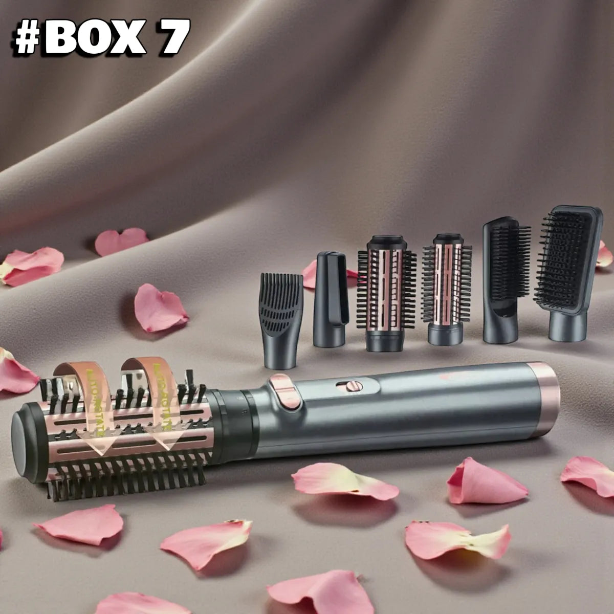 Box 7 : Brosse soufflante 8 en 1 Florence HK401