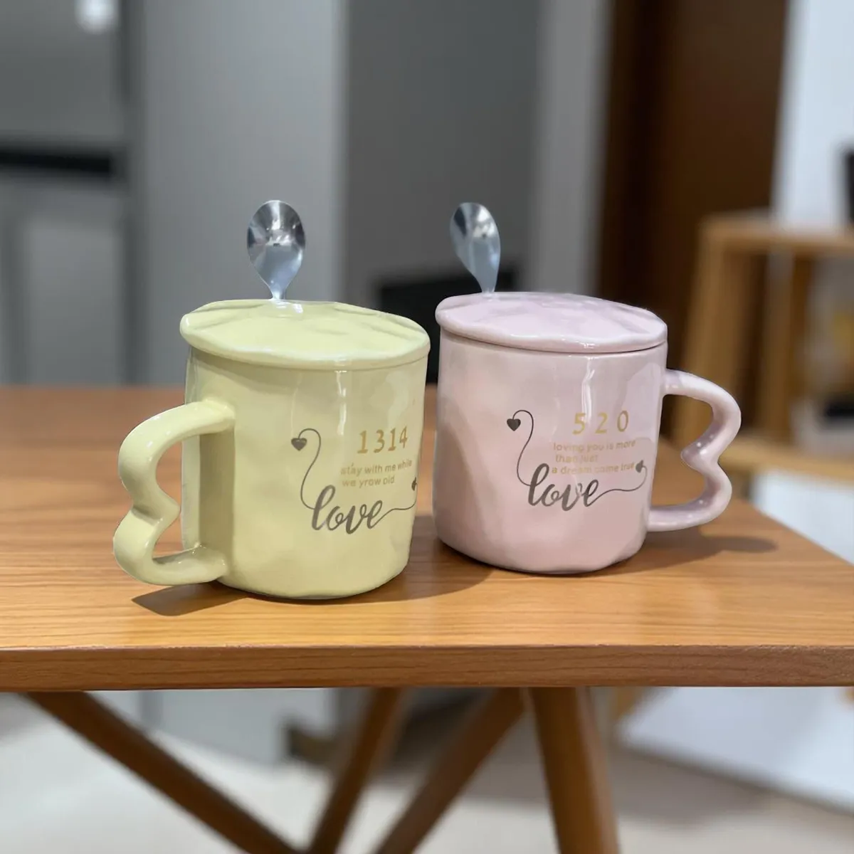 Mugs en céramique pour couple HZ770-704