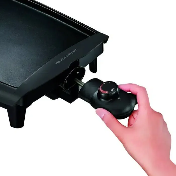 Barbecue Électrique TEFAL Plancha Compact CB500512 - 1800W