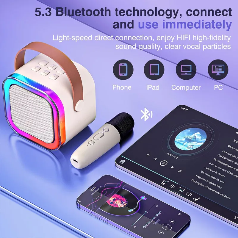 Haut Parleur Bluetooth K12  Avec Microphone - 5 Watts