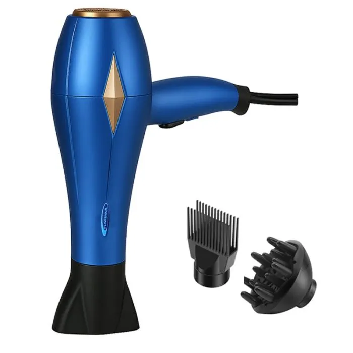 Sèche-cheveux professionnel Florence HK-427 – 2200W, 3 Températures, Diffuseur & Concentrateurs