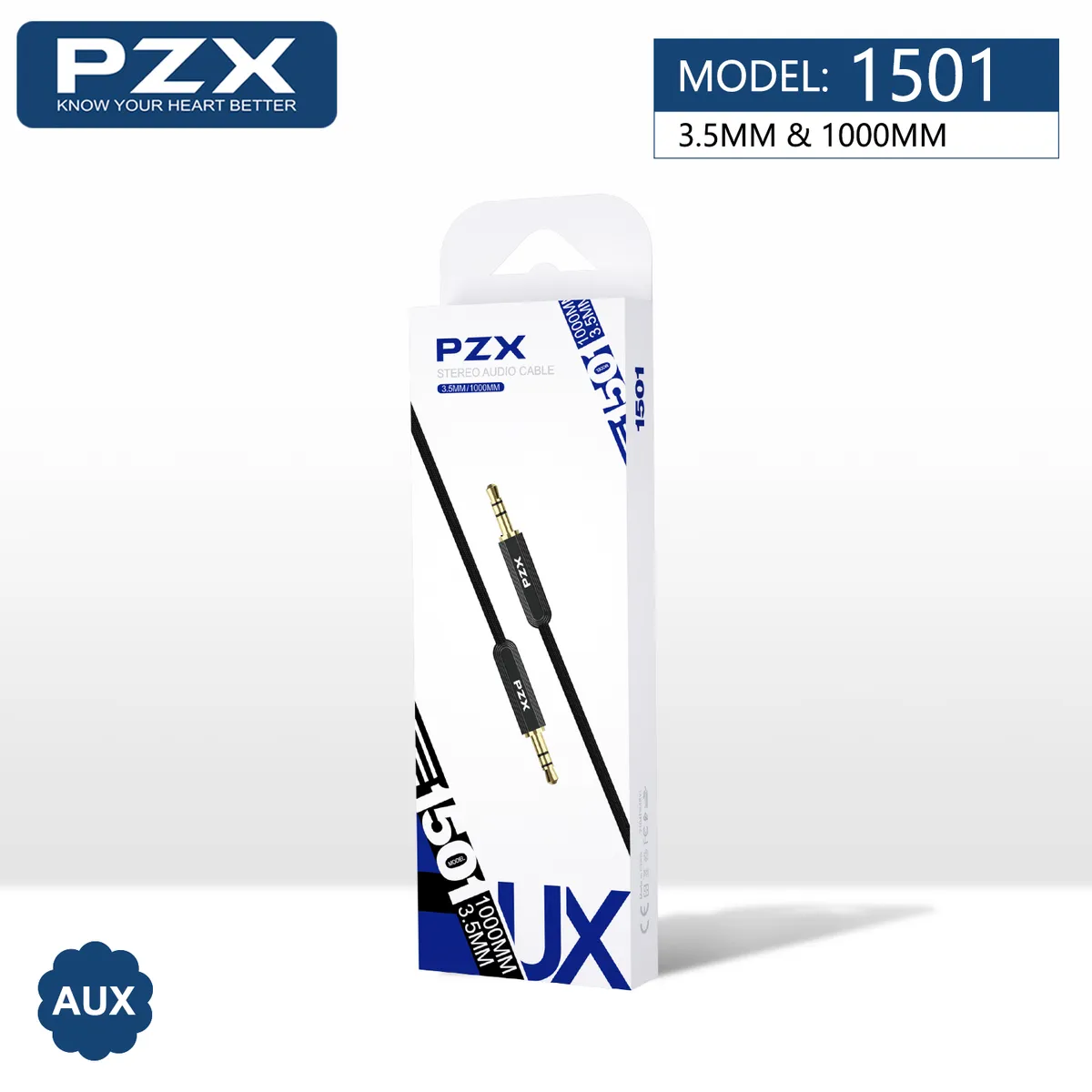 Câble audio jack vers jack PZX-1501