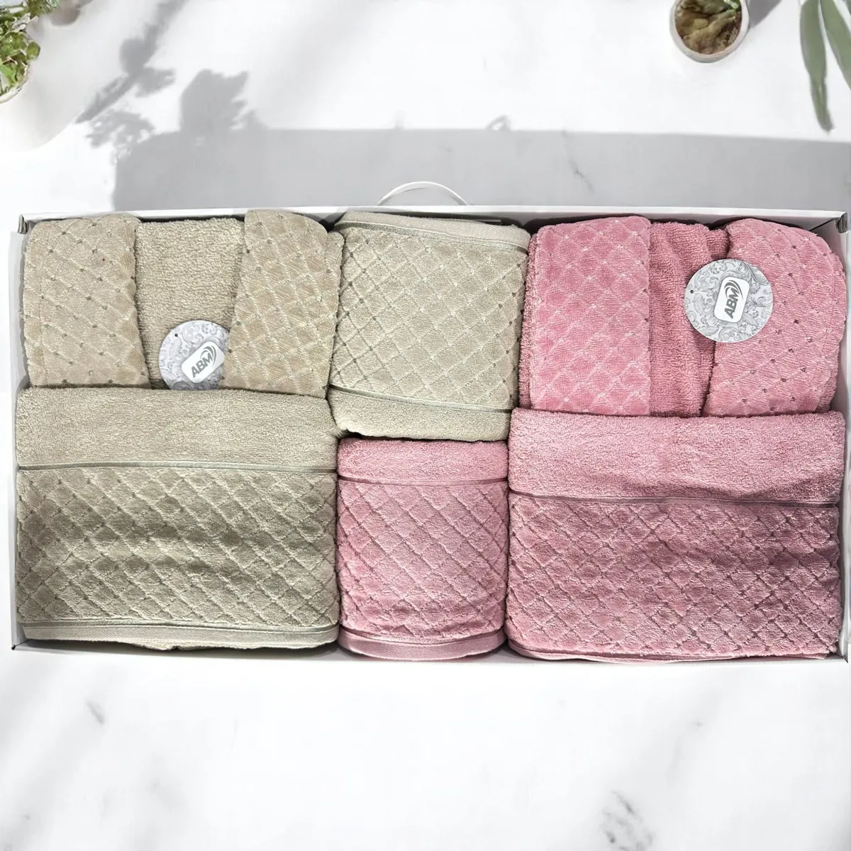 Cap de bain Homme et Femme 6 Piéces Velour ABM