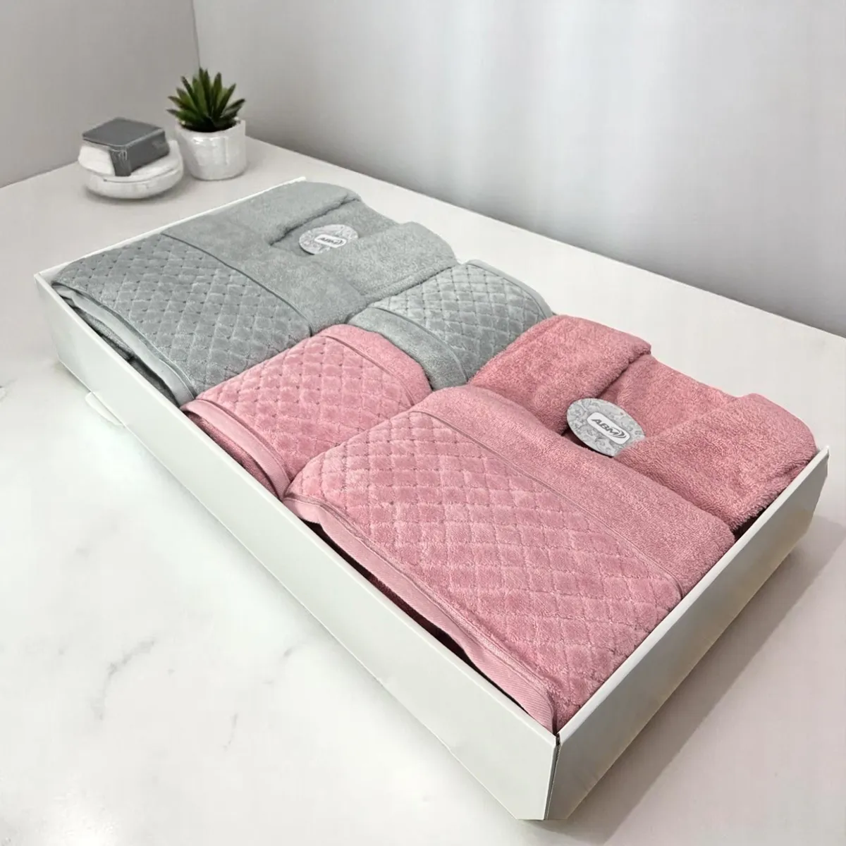 Cap de bain Homme et Femme  6 Piéces Velour ABM