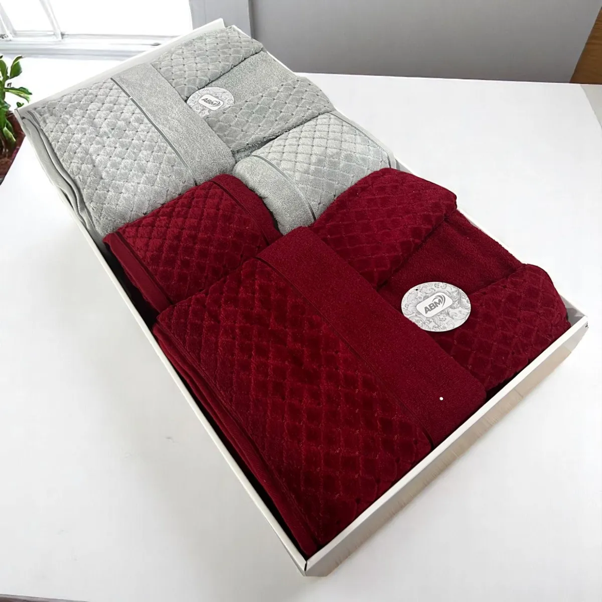 Cap de bain Homme et Femme 6 Piéces Velour ABM